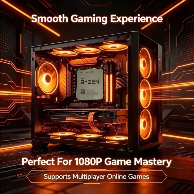 معالج AMD Ryzen 5 3500X بسرعة  - مراجعة Esports Gaming Pc Build وسعره