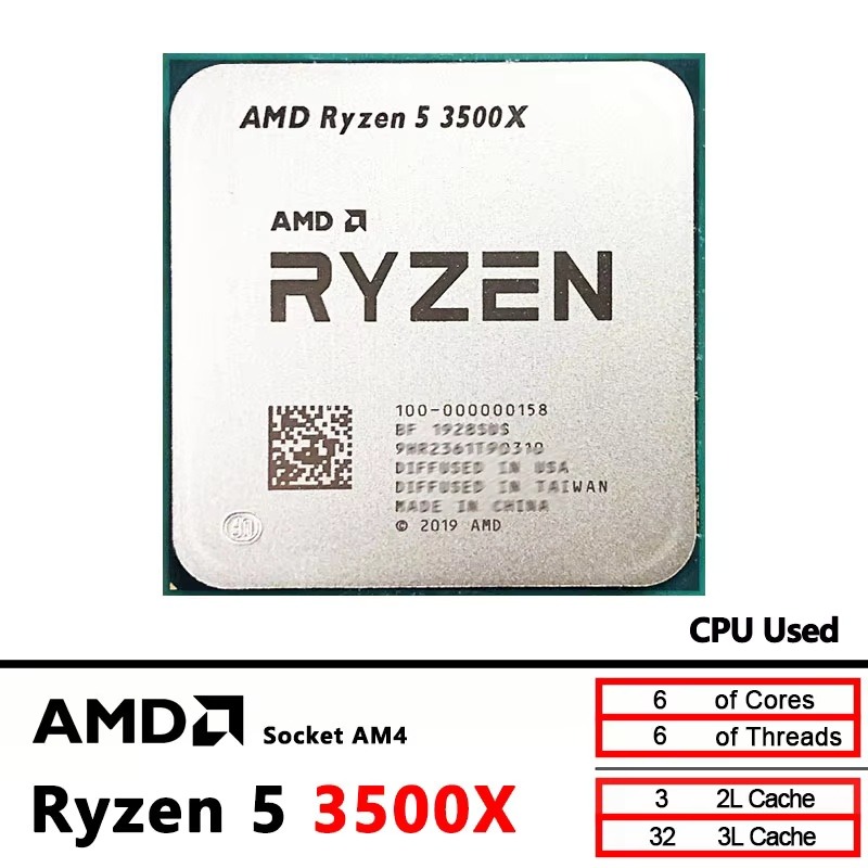 معالج AMD Ryzen 5 3500X بسرعة  - مراجعة Esports Gaming Pc Build وسعره