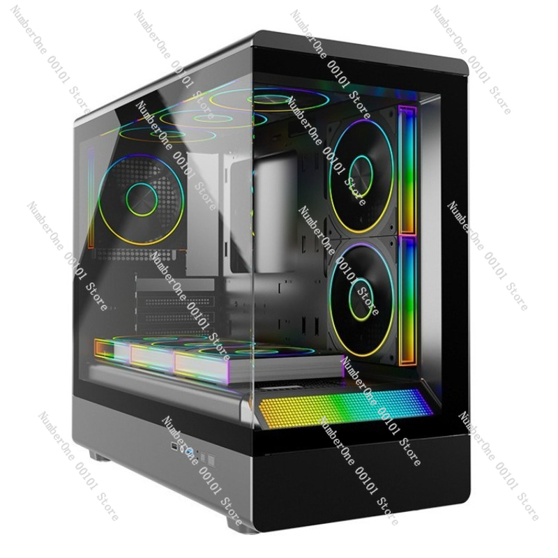 هيكل كمبيوتر للألعاب بزجاج مقو - مراجعة Esports Gaming Pc Build وسعره
